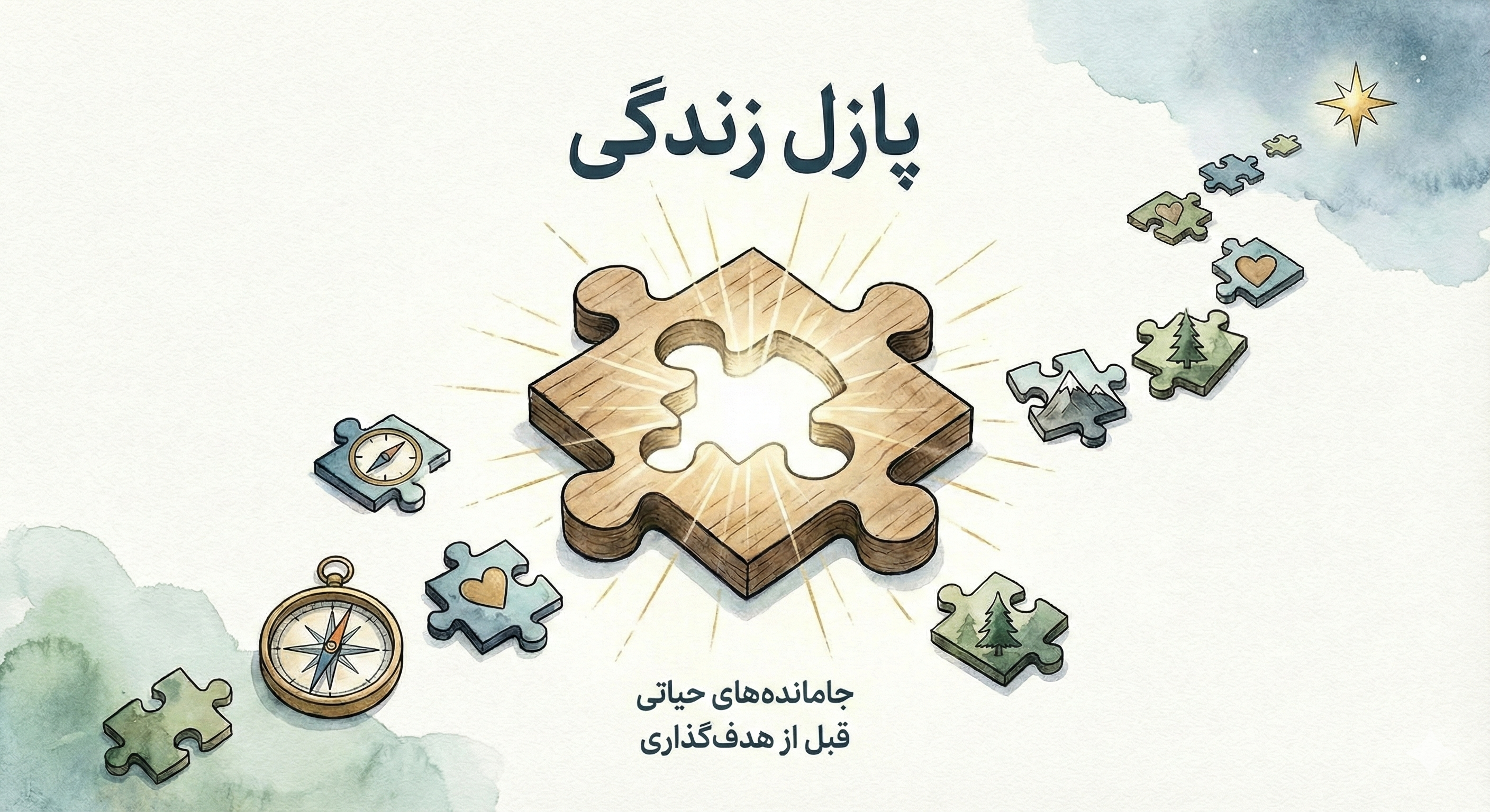 پیش فروش کتاب پازل زندگی